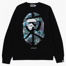 Bape Neon Tokyo Crewneck (FW23) Black