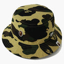 Bape New era 1st Camo Bucket has Yellow