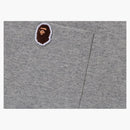 Bape One Point Pocket Tea Gray
