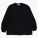 Bape one point relaxed fit l/s tea black