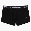Bape One Point Trunks Black