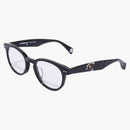 BAPE FLAME óptica 14 de vidrio negro
