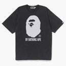Bape Overdye By Bathing Ape Relaxed Fit Tee Black