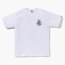 Bape Pigment Bape Logo Tea White