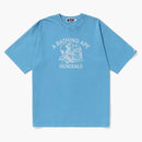 Bape Pigment Dyed General Bape Relaxed Fit Tea Sax