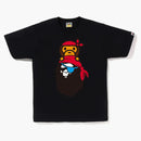 Bape Pirate Milo on Ape Head Tea Black