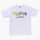 Té de bape paleta blanca