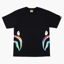 Bape Rainbow Side Shark Tea (SS21) Nero