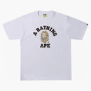 Bape Sand Camo College Té blanco/beige