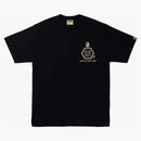 Bape Sand Camo Mad Face Té Negro/Beige