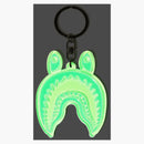 Bape Shark Reflective Keychain Green
