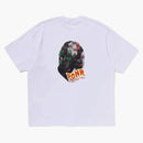Bape Shark Seijin Photo Print Relaked Fit Tee White