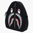 Bape Shark Silicon Shoulder Bag Black
