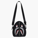 Bape Shark Silicon Shoulder Bag Black