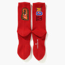 Bape Shark Socks Red
