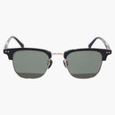 Bape shark v gafas de sol verde/marrón