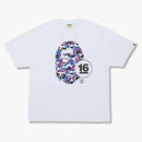 Bape Store Hong Kong 16th Anniversary Hk Camo Tee White