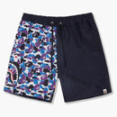 BAPE Store Hong Kong 16th Anniversary Shark Beach Shorts Black
