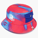 Bape Stroke Camo Pocket Bucket has red