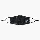 Bape Text Color Camo Mask Black