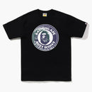 Bape Tie Dye ocupado trabaja té negro púrpura