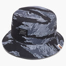 Bape Tiger Camo Bucket has Black
