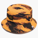 Bape Tiger Camo Bucket has orange