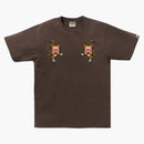 Bape Tiger Tee Brown