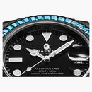 BAPE Tipo 1 Bapex Crystal Stone Watch Green