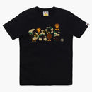 Bape Women's 1st Camo Milo Bape Logo Tee Black/yellow