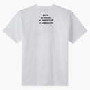 Bape x A.P.C Milo Cloud T-shirt biały