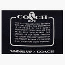 Bape X Coach College Tea Navy