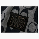 Bape x coach sweater hoodie navy