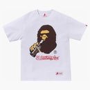 Bape x Coca-Cola Ape Head Tee White