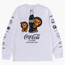 Bape X Coca-cola Milo L/s Tee White