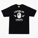 Bape X Concepts Tee Black