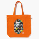 Bape X Dragon Ball Super Ape Head Japan Exclusive Dead Bag Orange