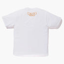 Bape X Dragon Ball Z Super Saiyan Vegeta & Son Goku Baby Milo Tee White