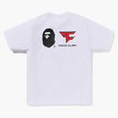 BAPE X CLAN FACE TEE WHITE