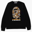 Bape X Grip Swany by Bathing Ape Crewneck Black