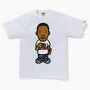 Bape X Kid Cudi Tee White