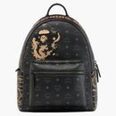 BAPE X MCM Stark Lunar Año Nuevo Visetos Daildack Black