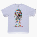 BAPE X M & M's Ape Head Tea White