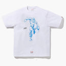 BAPE X Marvel Comics Captain America Camiseta White