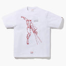 BAPE X Marvel Comics Camiseta de Iron Man White
