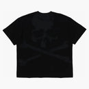 BAPE X Mastermind Ape Head Over Impresión Relajada TEE Negro/Negro