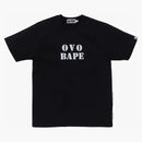 Bape x ovo plantilla logo té negro