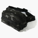 Bape X Porter Color Camo Waist Bag Black