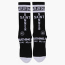 Bape X Saint Mxxxxxx Socks Charcoal