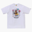 Bape X Sanrio Characters Baby Milo II Tea White